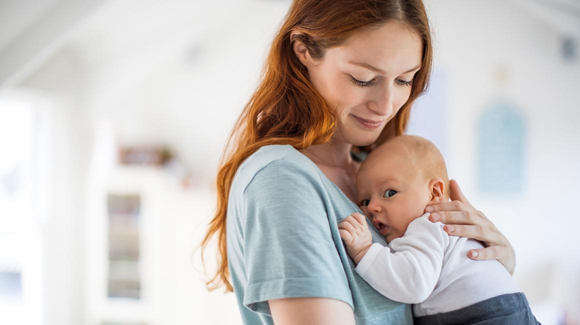 Mama z niemowlęciem