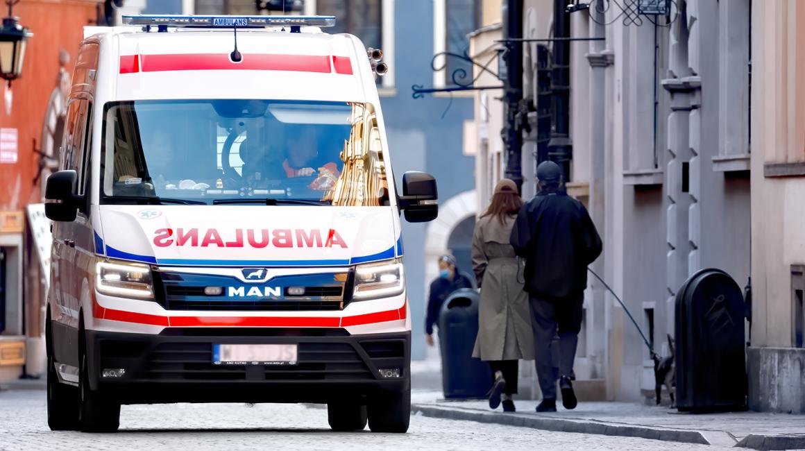 Karetka na Starym Mieście