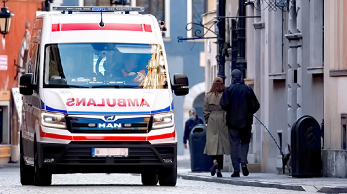 Karetka na Starym Mieście