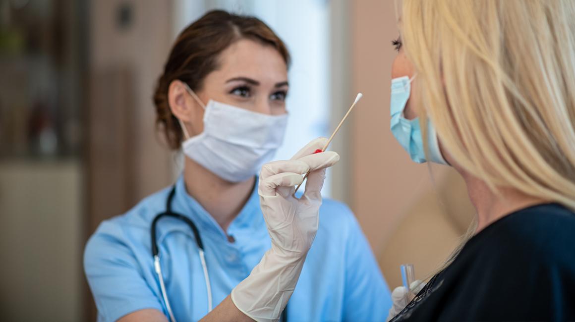 wymaz do testu antygenowego