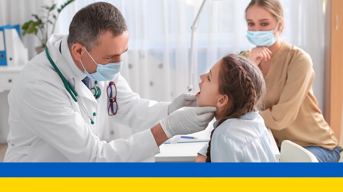 Scena z dzieckiem u lekarza