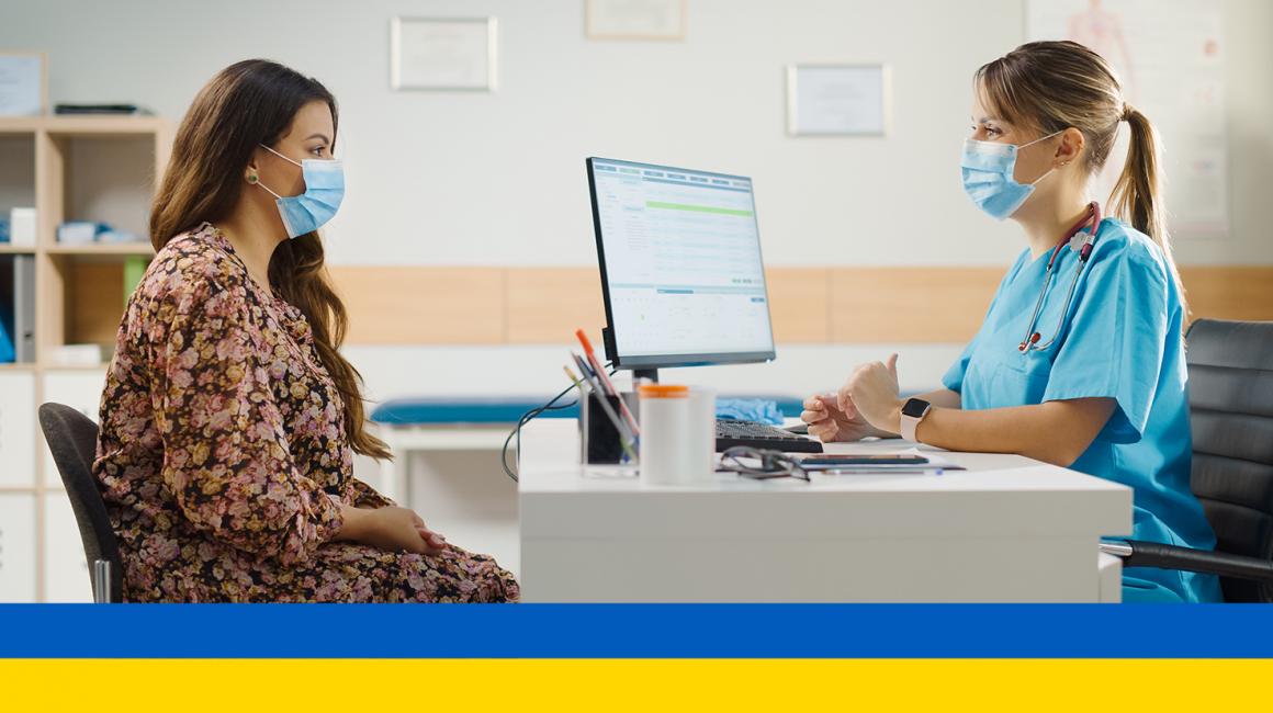 Wizyta u lekarza poz, ukr