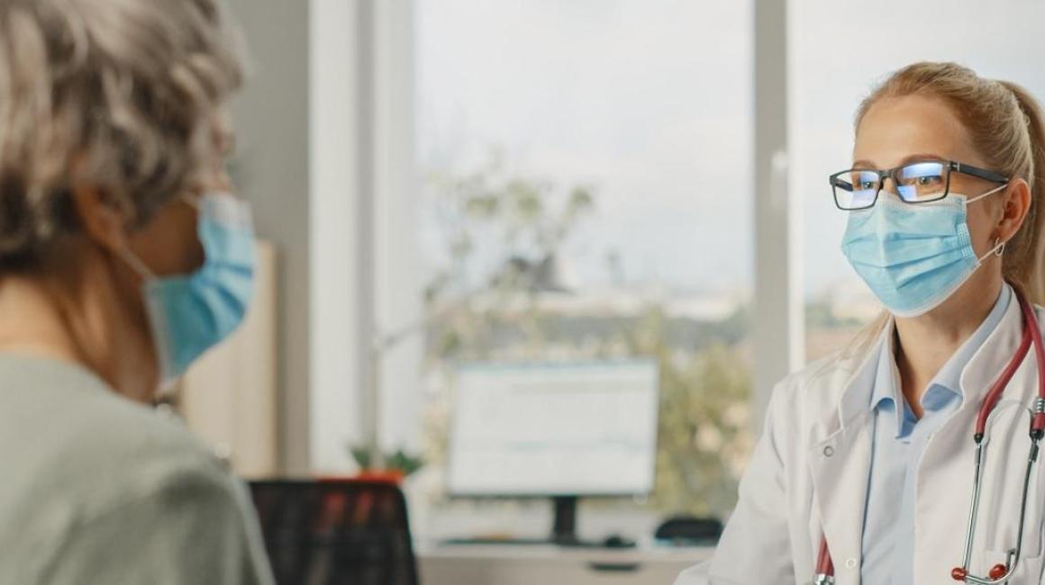 lekarka z pacjentką