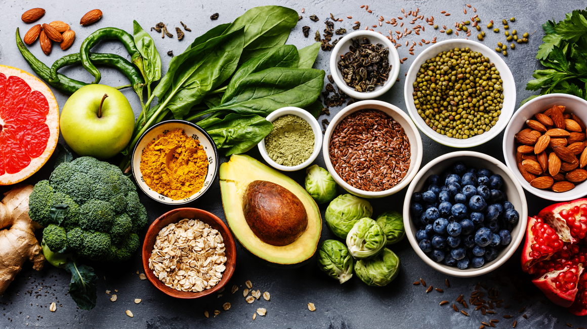 warzywa, owoce, orzechy