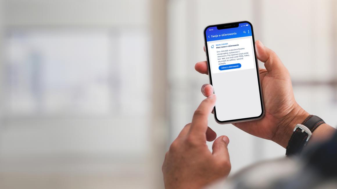 e-skierowanie na komorce