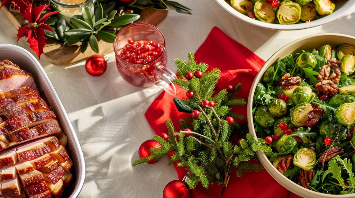 warzywa na świątecznym stole