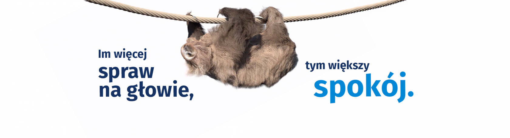 Im więcej spraw na głowie, tym większy spokój.