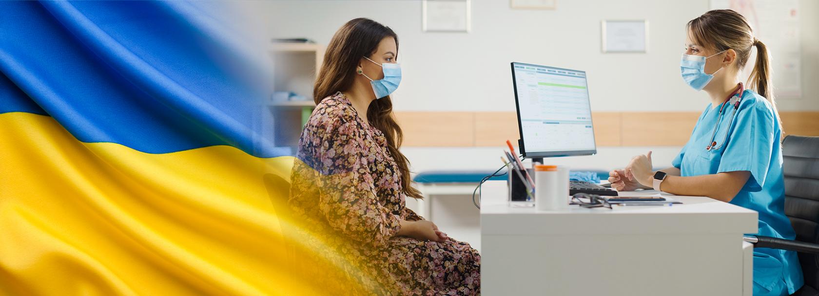 Wizyta u lekarza poz, ukr