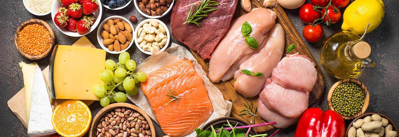 produkty z białkiem