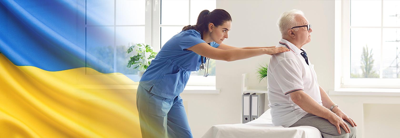 rehabilitantka ze starszym panem ukr
