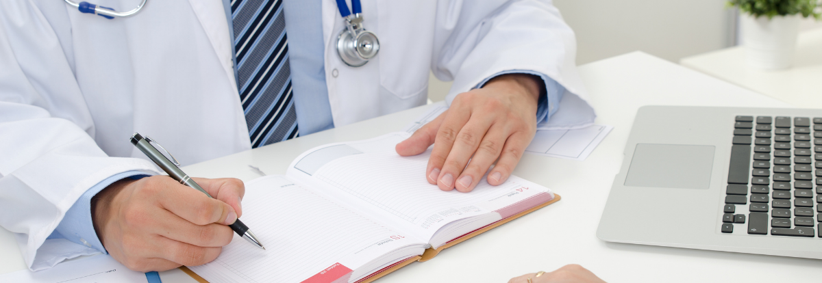 Lekarz ze stetoskopem