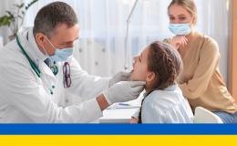 Scena z dzieckiem u lekarza