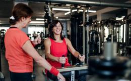 Dwie Panie po 40ce na siłowni