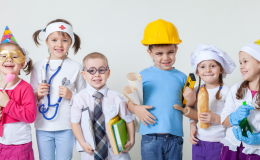 dzieci przebrane za dorosłych różne zawody