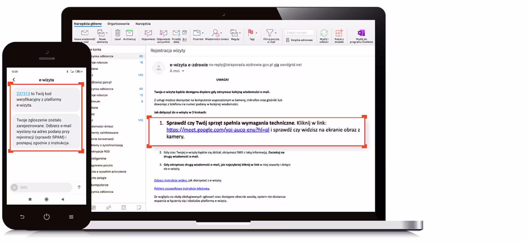 E-mail i SMS powitalny